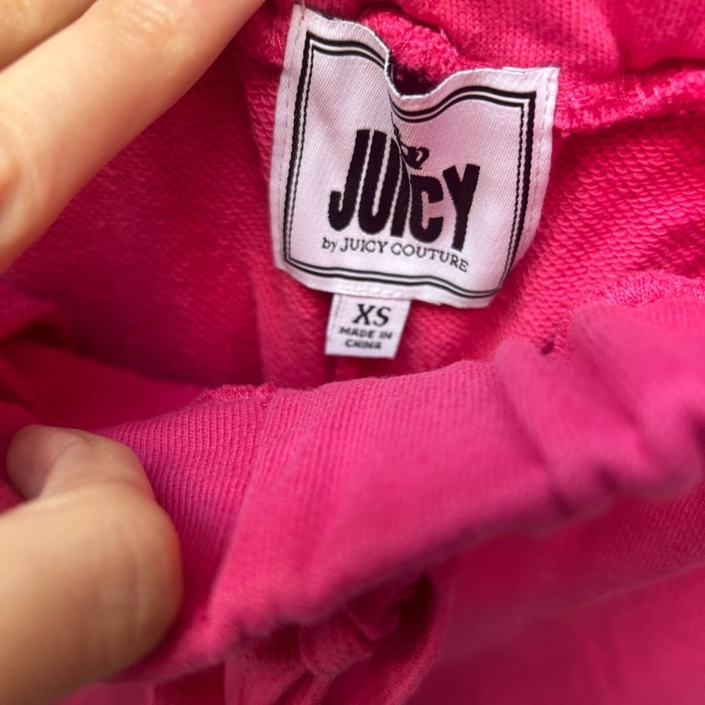 NWT Juicy Couture Vibrant Pink Joggers - Picture 3 of 3